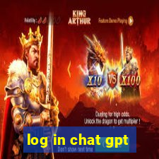 log in chat gpt